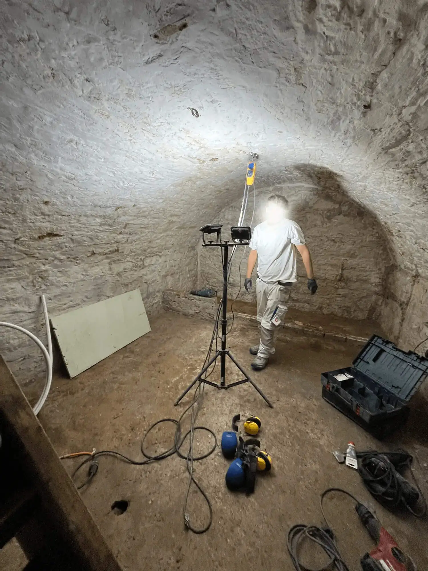 Keller vorher - Sanierung Heilbronn